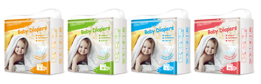 super soft cute baby diapers