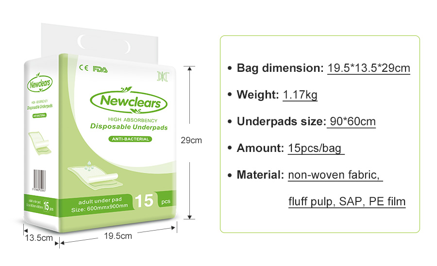 60x90cm pee pad