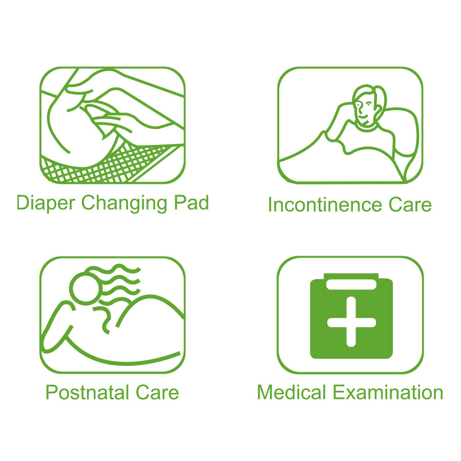 Disposable Bed Pads for beds, chairs 