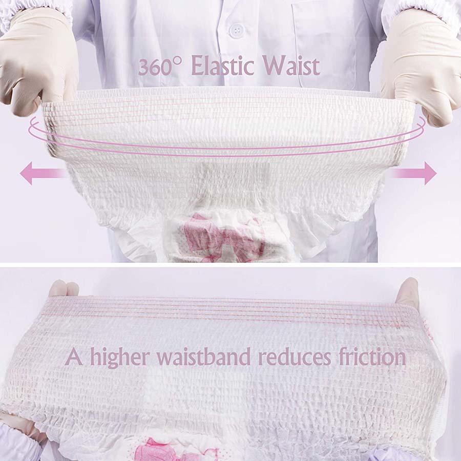 Woman sanitary panty underwear