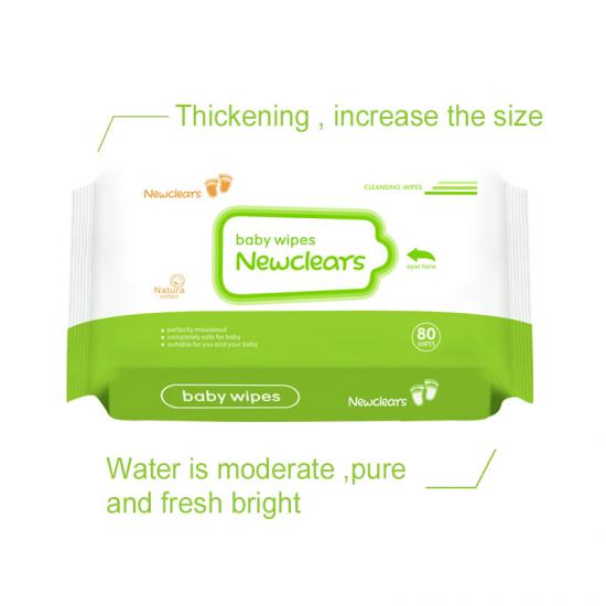 Disposable Purfied Water baby wet wipes