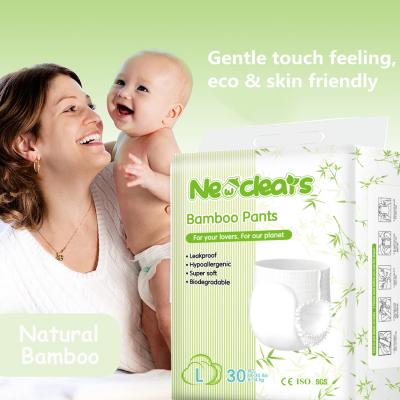 Quần tã trẻ em bằng tre dùng một lần phân hủy sinh học