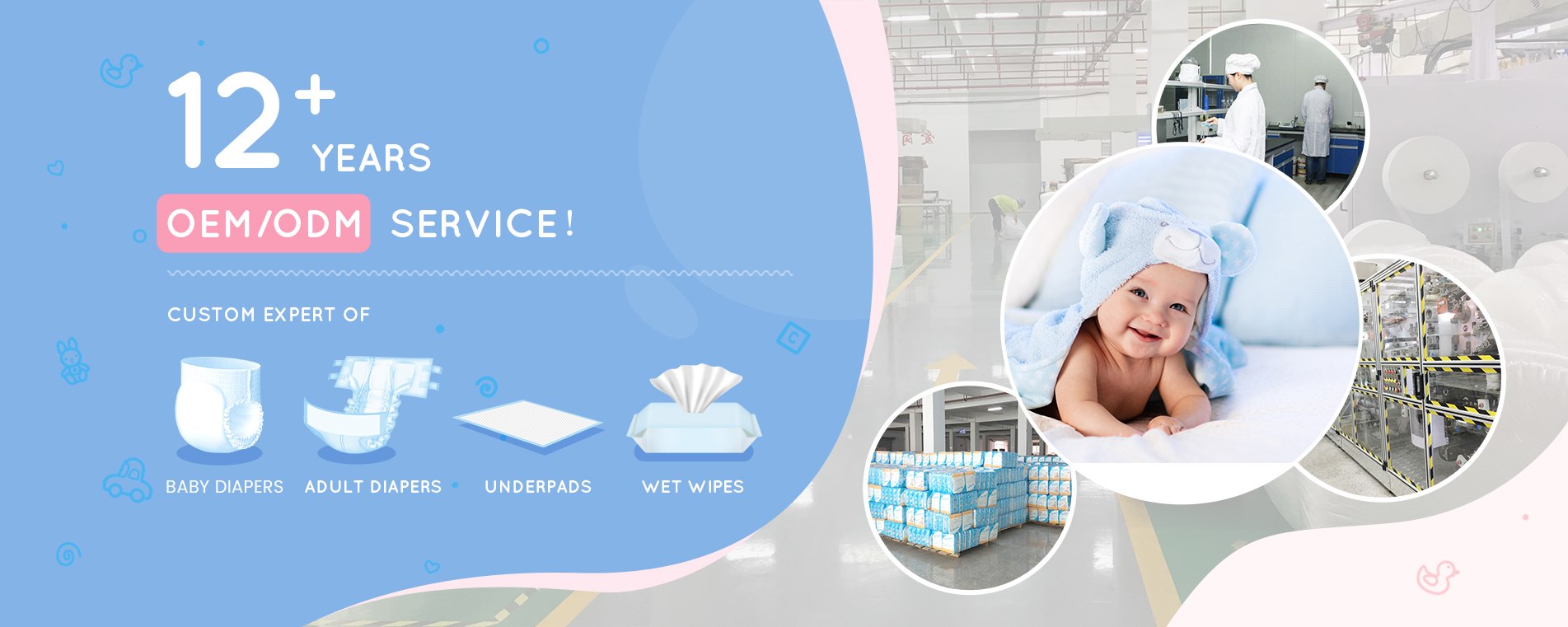 Custom Diaper,China Underpads,Wet Wipes Manufacturing Companies